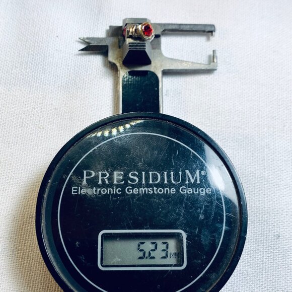 Sterling Silver 925 Red Crystal Slide Charm For Slide Charm Bracelets - Picture 8 of 10